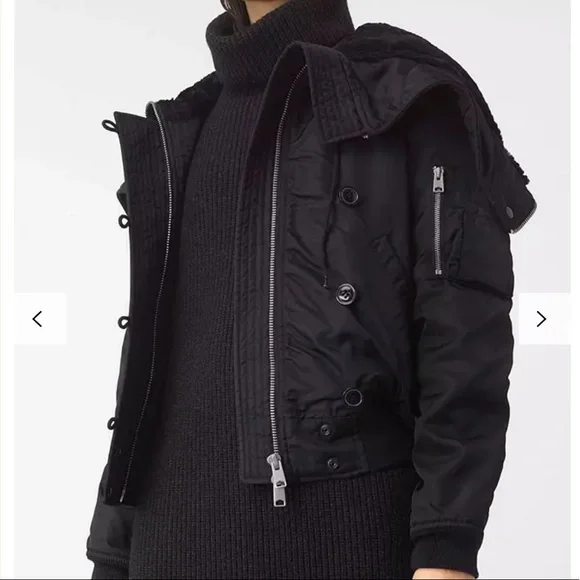 AllSaints Otis Bomber Jacket - Picture 2 of 11